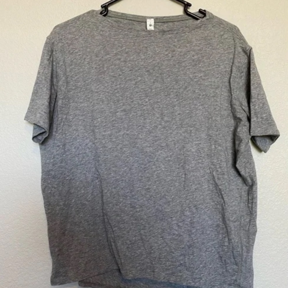 Lululemon Womens Grey Tee T Shirt 2